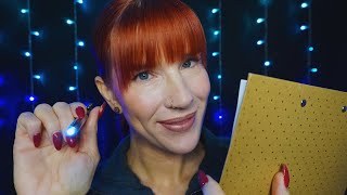 ASMR Entspannte Einlasskontrolle (Scanning, Follow the Light, Measuring)