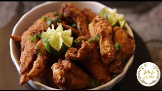 Super Bowl Edit: Seafood Stuffed Wings
