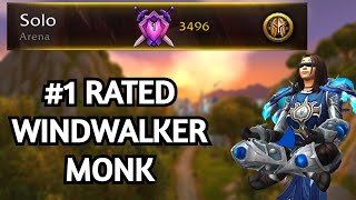 Becoming the #1 Rated Windwalker Monk vs the most Toxic player in wow - Solo shuffle vs Crusader