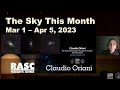 The Sky This Month  Mar 1 - April 1, 2023