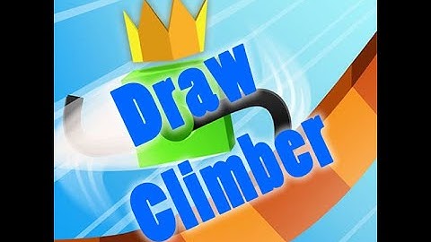 Draw Climber GamePlay Wolkthrough - Level 1 to 20