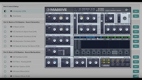 Course: MASSIVE + Sound Design