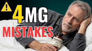 4 Magnesium Mistakes People Over 60 Make Before Bed (Sleep Experts Warn About This)