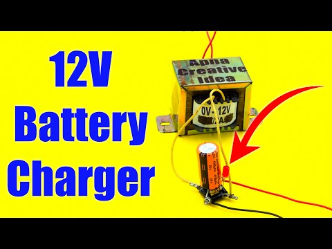 12 volt battery charger | How to Make 12V Battery Charger At Home