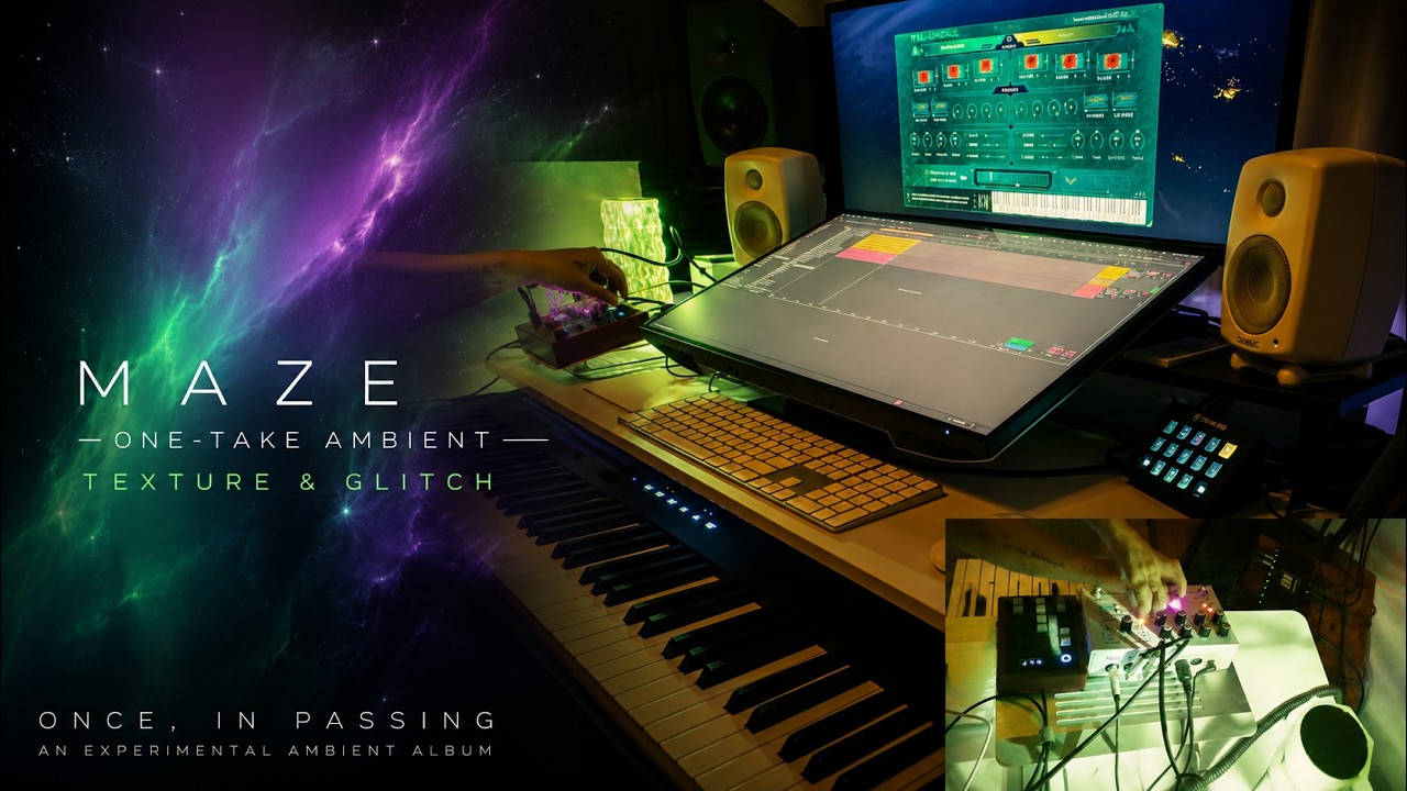 Maze — One-Take Ambient | Texture & Glitch auf YouTube ansehen Maze — One-Take Ambient | Texture & Glitch auf YouTube ansehen