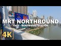 MRT-3 Northbound Ride Tour | Taft to North Ave. | 4K | Tour From Home TV | Manila, Philippines
