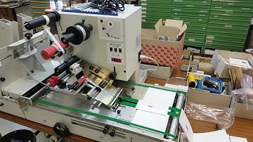 LAB510 Labeller for scratch labels for lottery tickets and phone cards