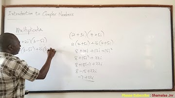 Introduction to Complex Numbers - Dr. Douglas K. Boah (Shamalaa Jnr/Archimedes)
