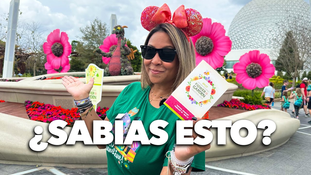 ¡QUÉ HACER EN EPCOT! Flower & Garden Festival 2024 | Walt Disney World Orlando