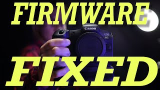 CANON EOS R5 FIRMWARE V1.3.1 RELEASED - CLOG 3 VIEW ASSIST FIXED