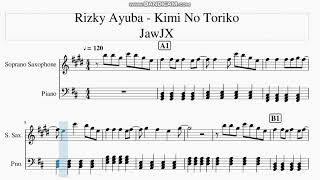 Rizky Ayuba - Kimi No Toriko (Summertime) Partitura by Anime Piano