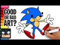 How to draw sunkythe hedgehog