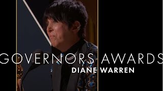 Diane Warren Receives an Honorary Oscar Award | 13th Governors Awards