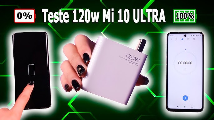 Testei carregador de 120w do Xiaomi 11T Pro! Será que EXPLODIU