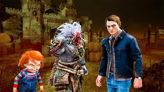 Survivor vs Oni & Chucky Gameplay | Dead by Daylight (No Commentary)