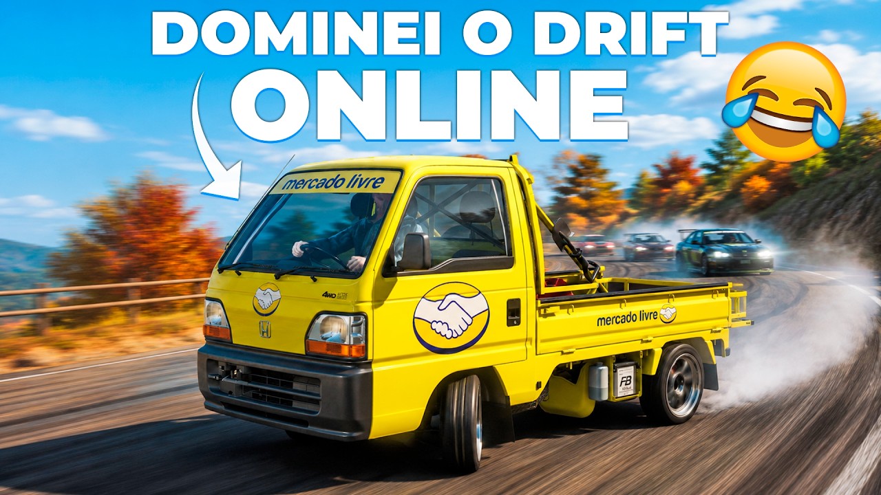 NINGUÉM ESPERAVA ESSE CARRO NO CAMPEONATO DE DRIFT ONLINE - FORZA HORIZON 6