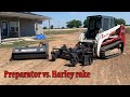 Reshaping A Yard And Comparing The Preparator To A Harley Rake