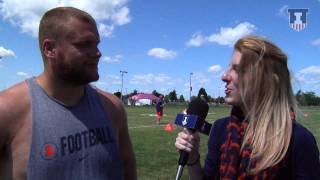 @IlliniFootball OL Ted Karras Post-Practice Interview 8/21/15