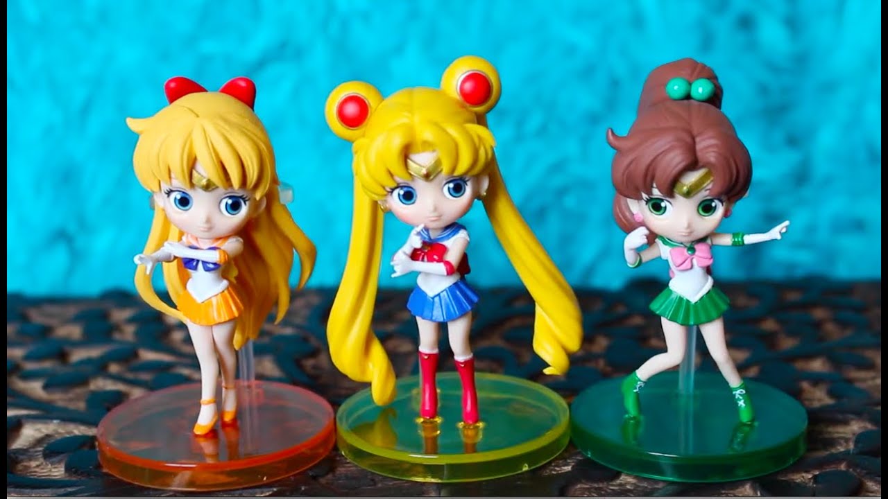 Complete Sailor Moon Small QPosket 6 Collection - YouTube