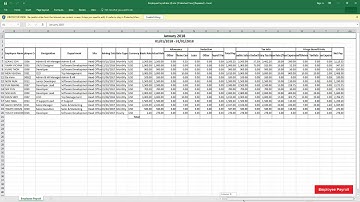 Corarl HR - Export Employee Payroll to Excel (Quick Video)