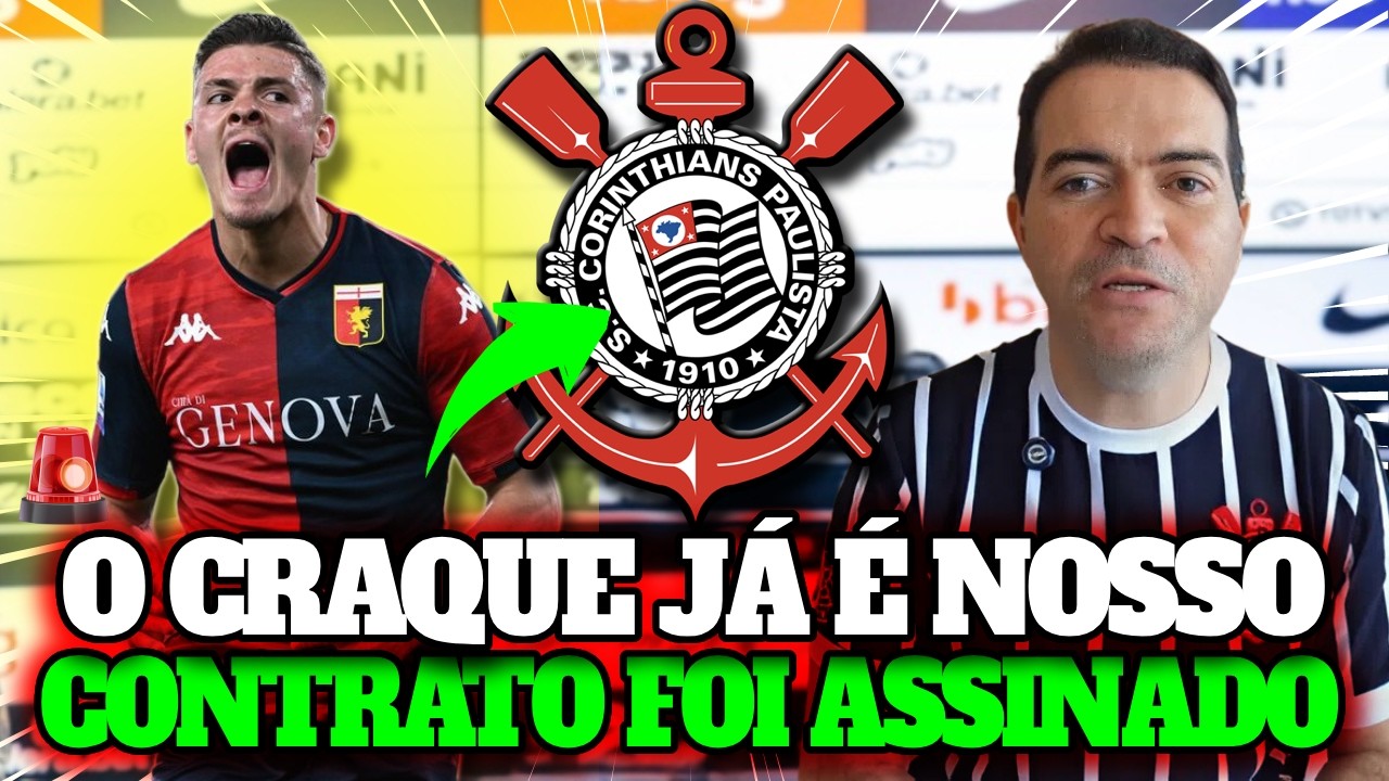 EXCLUSIVO! TIMÃO ACELERA E REFORÇO BOMBA FICA PERTO DE ASSINAR! SURPREENDEU! NOTICIA CORINTHIANS