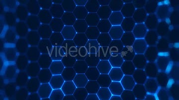 Hex Pattern Electric Impulse - Abstract VJ | Motion Graphics - Videohive template