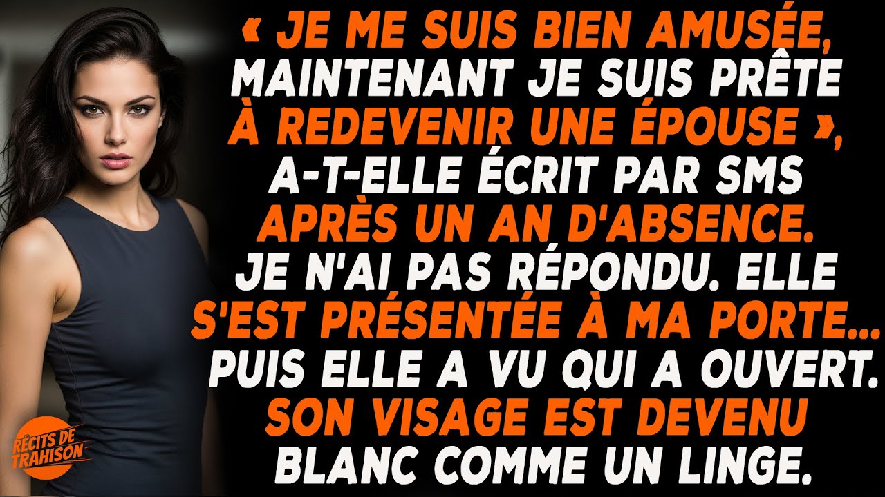 « Je Me Suis Amusée, Maintenant Je Suis Prête À Redevenir Épouse » A-t-elle Envoyé Par Texto Après..