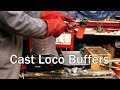 Metal Casting at Home Part 125. Cast Loco Buffers.