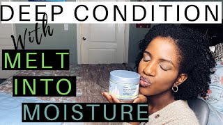 DevaCurl Melt Into Moisture On Natural Hair | First Impression DevaCurl Wash Day Review