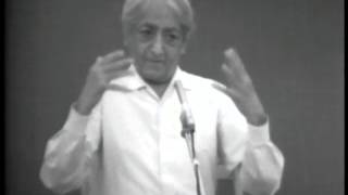 Can consciousness be aware of its whole content? | J. Krishnamurti