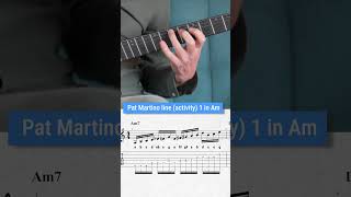 Jazz Guitar Magic! - Pat Martino Line 1 over ii V I