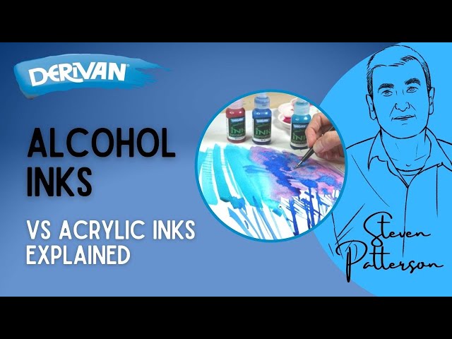 What Is The Difference Between Alcohol Inks And Water Based Inks? - Youtube
