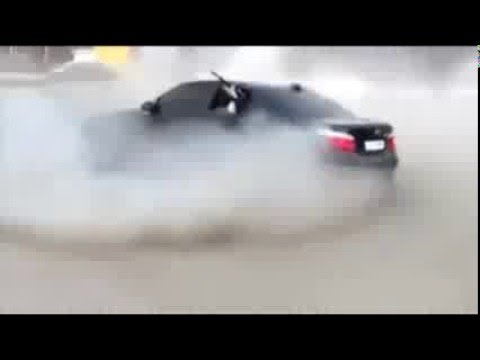 Russia Ingushetia mafia, AK-47 shooting, BMW M5 drifting