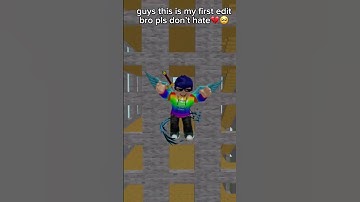 this is my first edit pls no hate💔🥺 #trend #shorts #roblox #funny