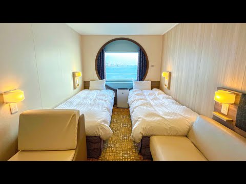 15-Hour Overnight Ferry Travel in a Deluxe Room with Ocean View｜Sunflower