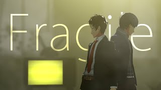 [MMD Persona 4]Fragile -Yu × Adachi[+stage DL]
