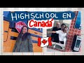 ¿Cómo es el INSTITUTO en CANADÁ 🇨🇦?✏// HIGHSCHOOL en CANADÁ