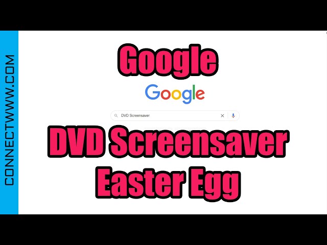 How To Find Google's DVD Screensaver Easter Egg