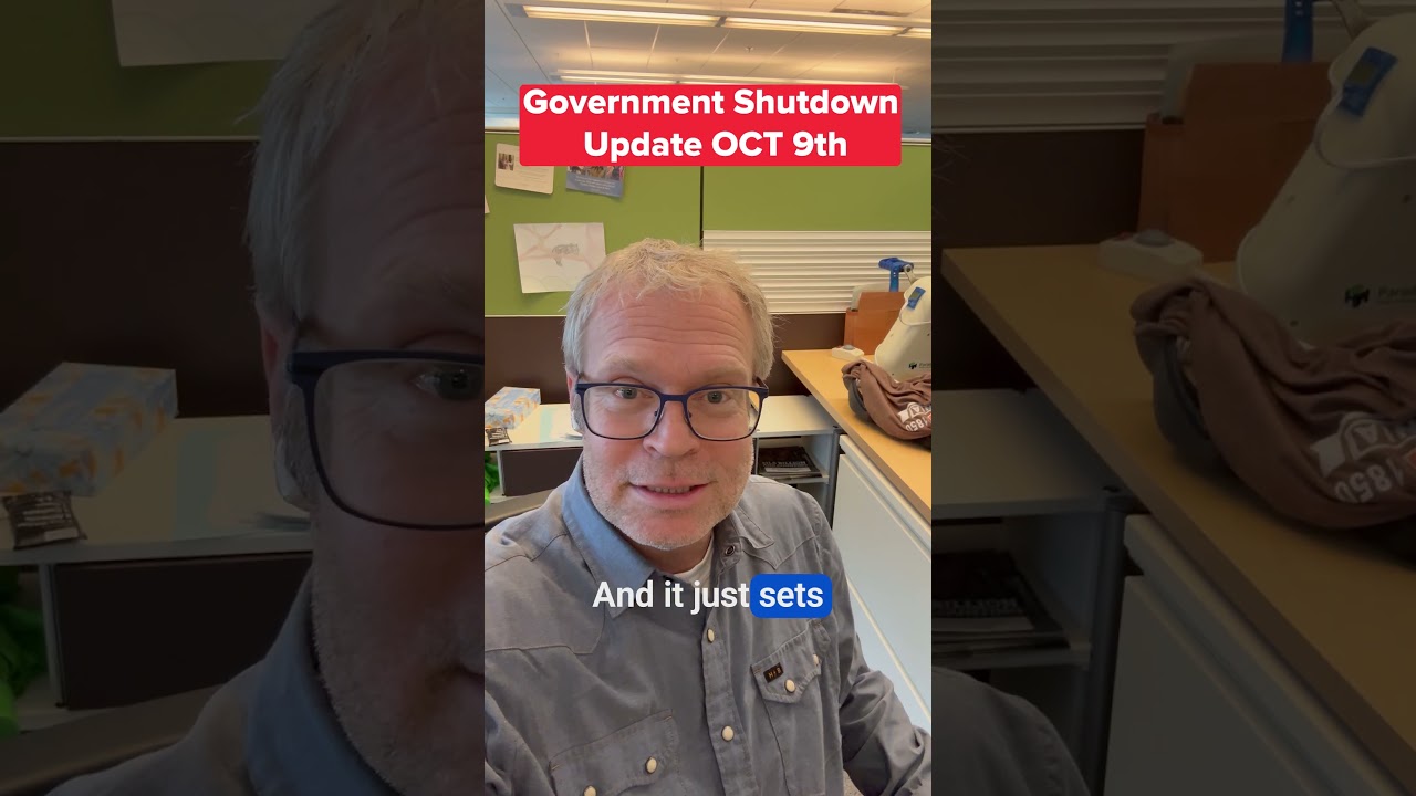 Government Shutdown Update - Oct. 9, 2025