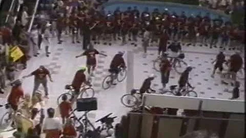 Debbie Pisacreta's first Anchor House Ride, 1993.
