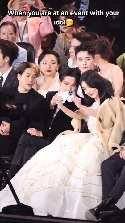 CUTE YANGZI & JACKSON WANG #yangzi#jacksonwang#杨紫#王嘉尔#fans#fanboy#chinabeauty#yangzi杨紫#cdrama#china