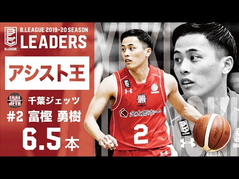 19 Season Leaders アシスト王 千葉 2 富樫勇樹 6 5アシスト 初受賞 プロバスケ Bリーグ Youtube