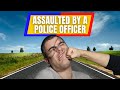 Real lawyers react cop punches driver in the face