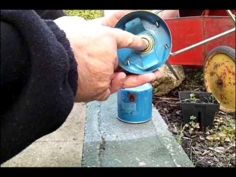 How to fit a bayonet style Gas Canister to your Camp Stove or Cooker 