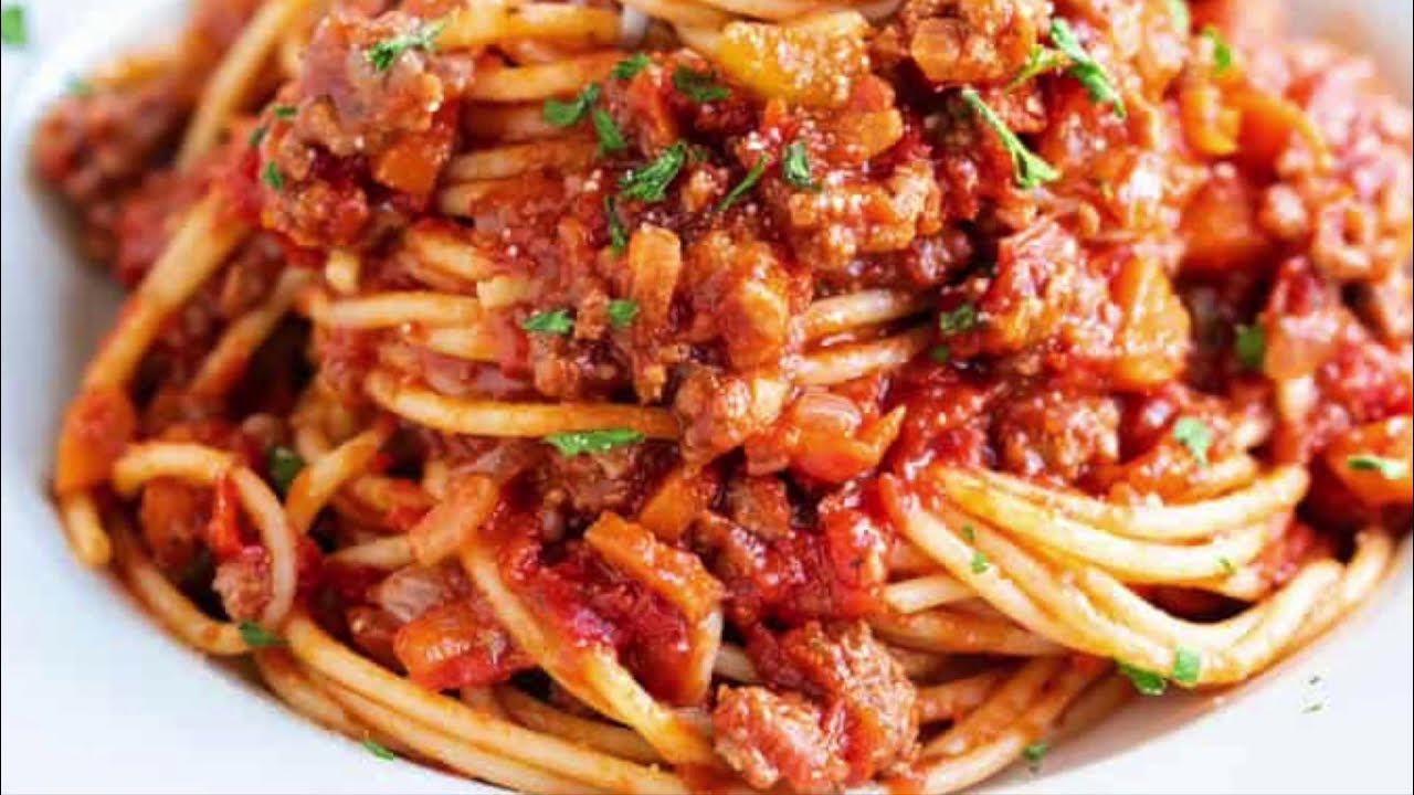 How to Make Bolognese Pasta / Easy Spaghetti Bolognese Recipe YouTube