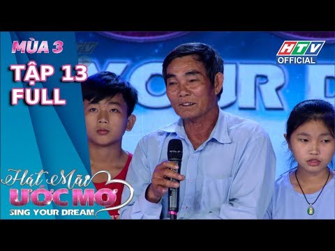 HÁT MÃI ƯỚC MƠ 3 | Color Man chia sẻ với những mảnh đời khó khăn | #13 FULL | 11/10/2019