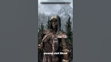 Daedric armor at Early Level in Skyrim #shorts