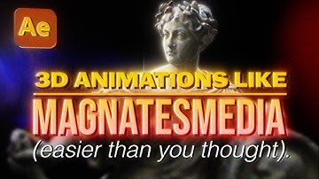 How to Make 3D Animations Like MagnatesMedia (After Effects + Element 3D Tutorial)