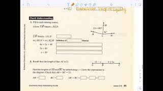 Geometry Ch2 L4