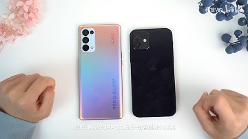 Oppo reno 5 pro vs Iphone 12 Animation UI Speed Test Comparison ||【Known Mobile】